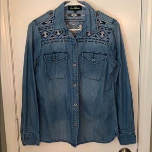 Women’s Sam Edelman denim shirt